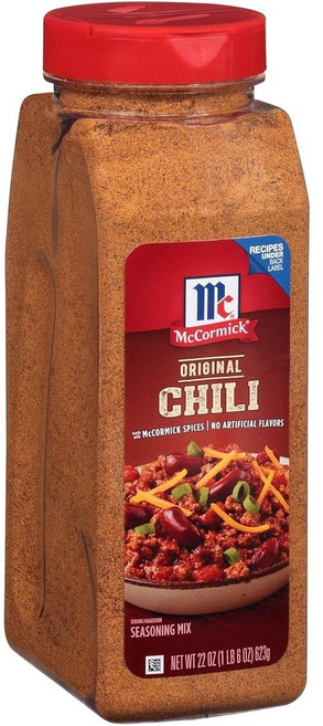 맥코믹 오리지널 칠리 시즈닝 믹스 623g, 1개