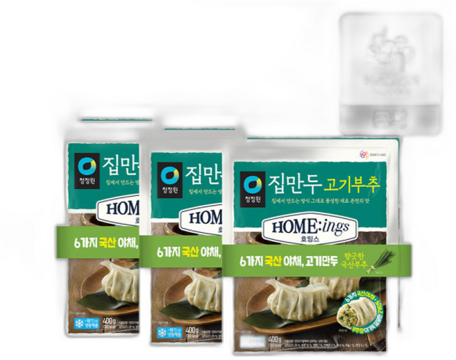호밍스 집만두 고기부추 들, 3개, 400g