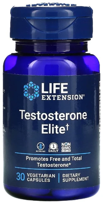 라이프 익스텐션 테스토스테론 엘리트 베지 캡슐 30정, 1개 - 쿠팡