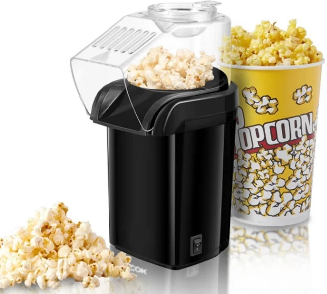 Household professional 110V 220V automatic mini popcorn machine