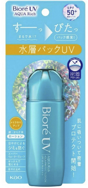 Biore 蜜妮 水感防曬乳, 1瓶, 10g