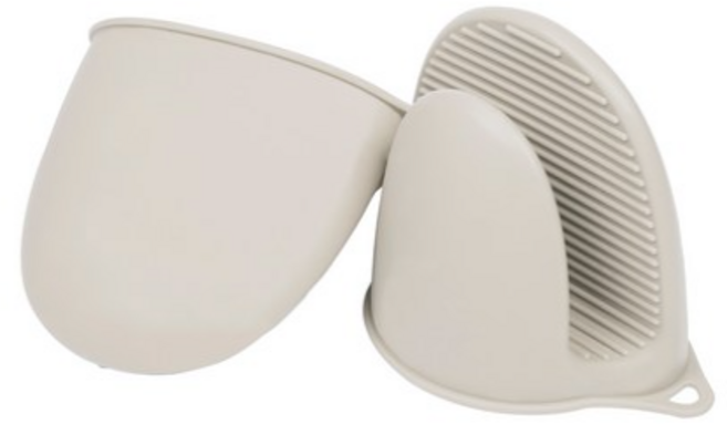 국산 실리팟 실리콘 주방 오븐 장갑 양손 세트, 1 COLOR(아이보리), 2세트