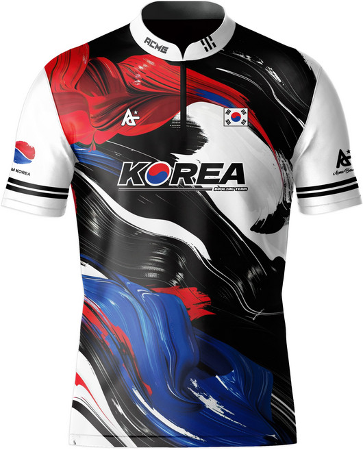 볼링티셔츠 집업티 CoKR05-국대 애크미 ACME 볼링연습티