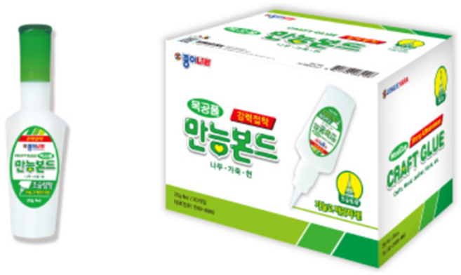 종이나라 만능본드 목공풀 접착제 초슬림형 20개