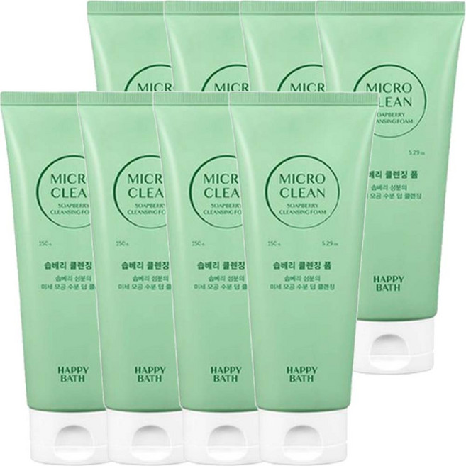 해피바스 솝베리 오리지널 클렌징 폼 150g(리뉴얼), 150g