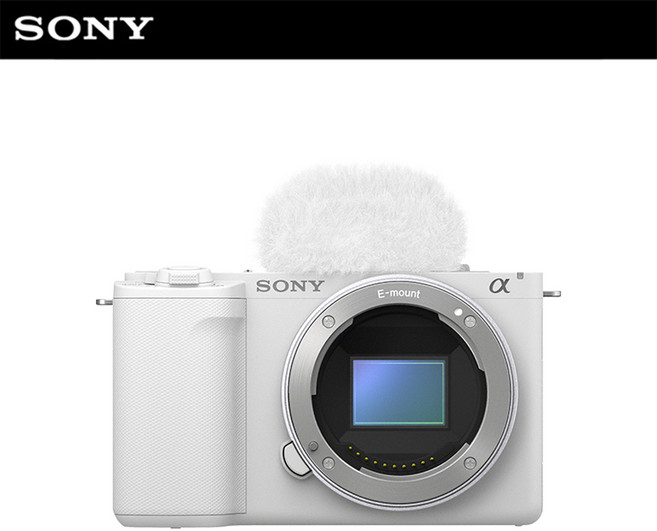 소니 공식대리점 카메라 ZV-E10M2 화이트 (ZV-E10M2W) 브이로그 알파, 단품