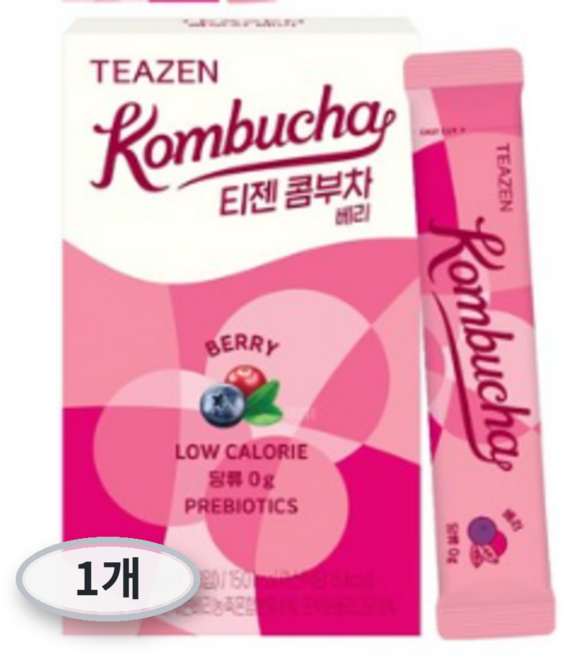 티젠 콤부차 베리, 1개, 10개입, 5g