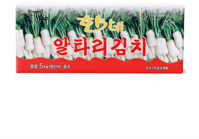 케이푸드_실온포장 한가네 알타리김치, 14개, 5kg