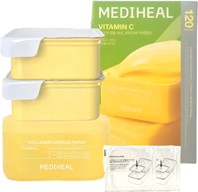 메디힐 콜라겐 캡슐 패치 비타민C, 1개, 120개입