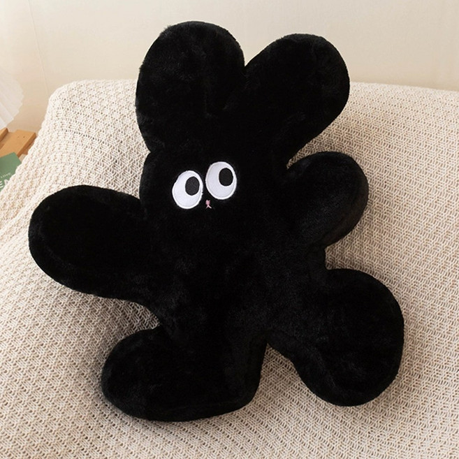 빅무드 허그미버니 토끼 인형 쿠션 바디필로우 소파 침실 인테리어 등쿠션, 03블랙