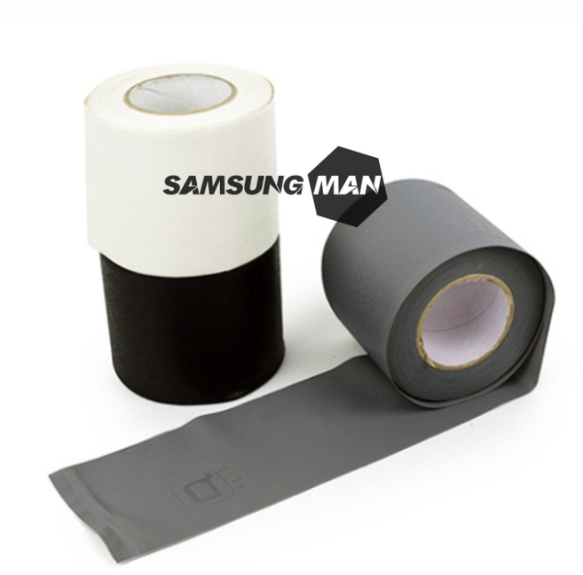 삼성만 에어컨 친환경 냉동테이프 배관 테이프 25m, 백색, 5개
