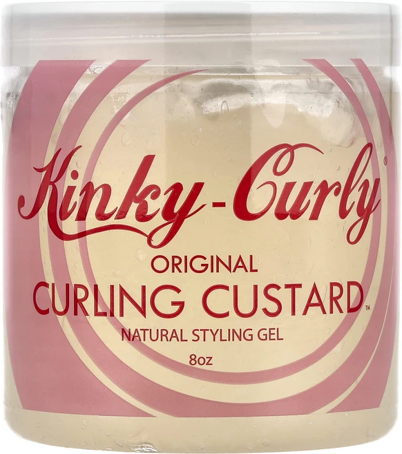 특별한효과 Kinky-Curly Original Curling Curstard™ 천연 스타일링 젤 8oz 곧일시품절됩니다, KinkyCurlyOriginalCurlingCurst - 쿠팡
