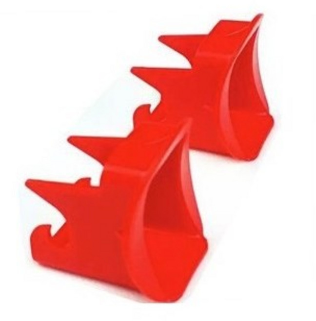 아이소픽스 가이드 브라켓 래치벨트, 레드 2개