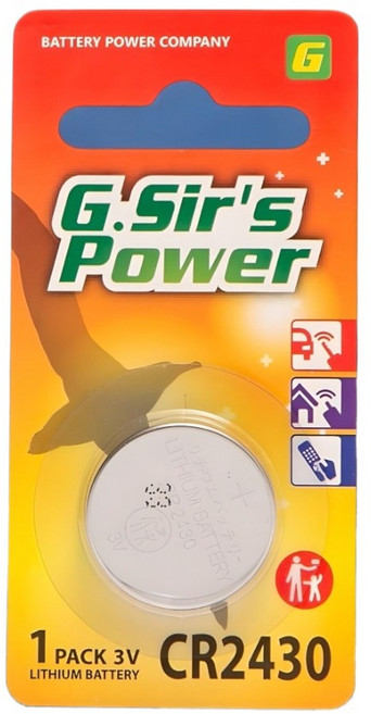G.Sir's 鈕扣電池 CR2430 CR2450 A23 A27, 14個