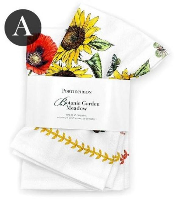 포트메리온 포트메리온 보타닉가든 메도우 면냅킨 2종 세트, 면냅킨 A형, 1개, 1세트
