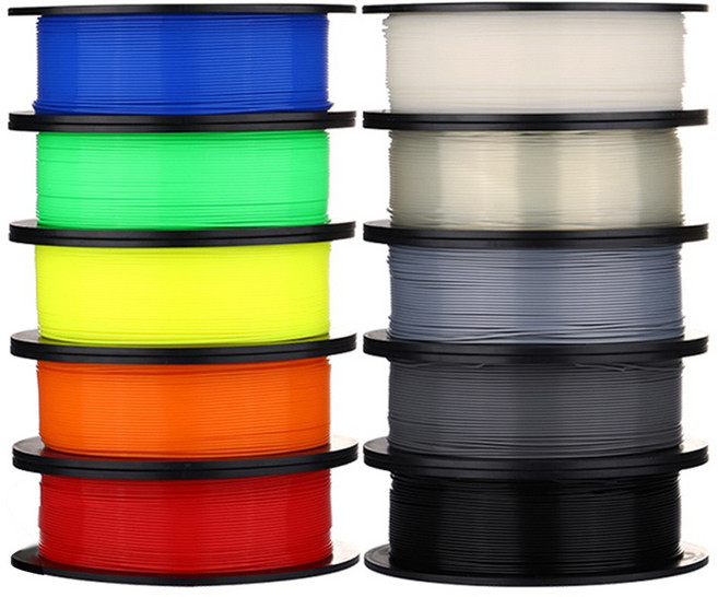 3D프린터 3D펜 1.75mm 필라멘트 1kg 실크 PLA PETG, 블랙