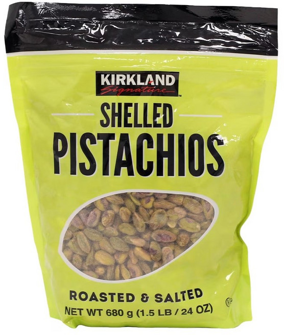 커클랜드 시그니처 탈각 가염 피스타치오 볶은 견과류 680g, 1개