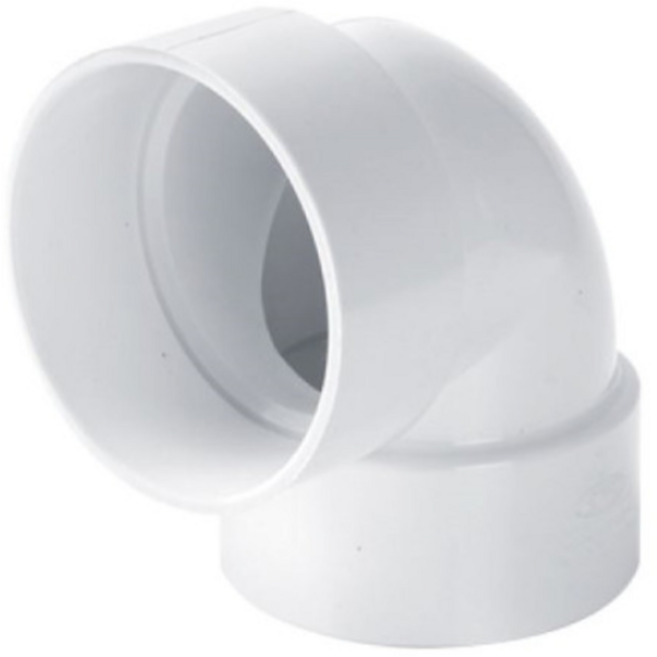 PVC 엘보 90도 PVC파이프 수도배관 플라스틱파이프, 1개