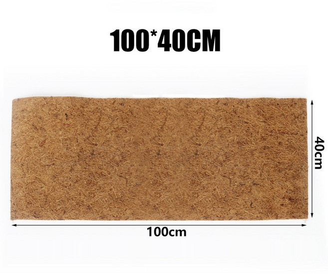 애완동물 사육장 라이너 매트 파충류 카펫 도마뱀 뱀 카멜레온 수염 거북이 먹이, 100x40cm, 1개