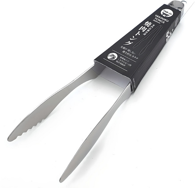 TANABE 스텐레스 스탠드 고기 집게 2 x 2 x 24 cm, 1개