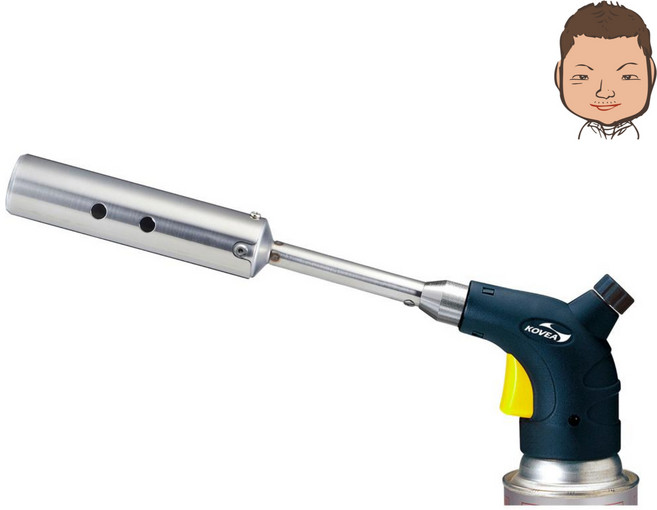 코베아 오토 캐논 화구용 가스토치, KT-2020, 1개