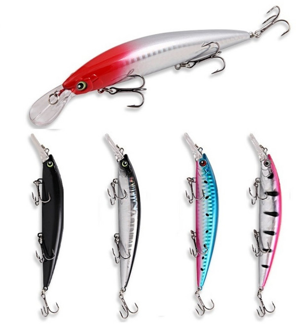 FISHHUNTER 미노우 5종세트 혼합색상, 30g