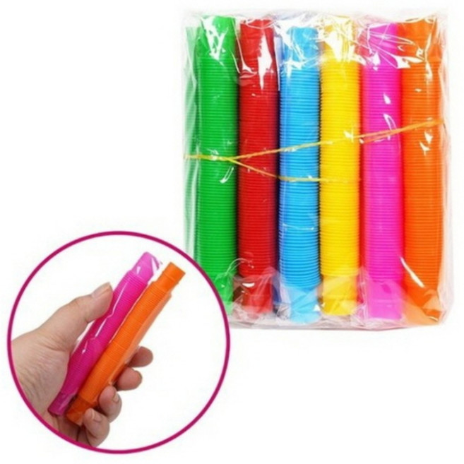 미니 팝튜브 6개입 당일발송 15cm-47cm까지 늘릴수있어요 파이프악기 관악기 파이프놀이 팝잇 어린이 생일 선물 어린이날 선물 추천 크리스마스 선물, 1개