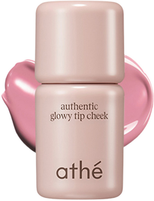 아떼 어센틱 글로이 팁 치크, 1개, 소이모브