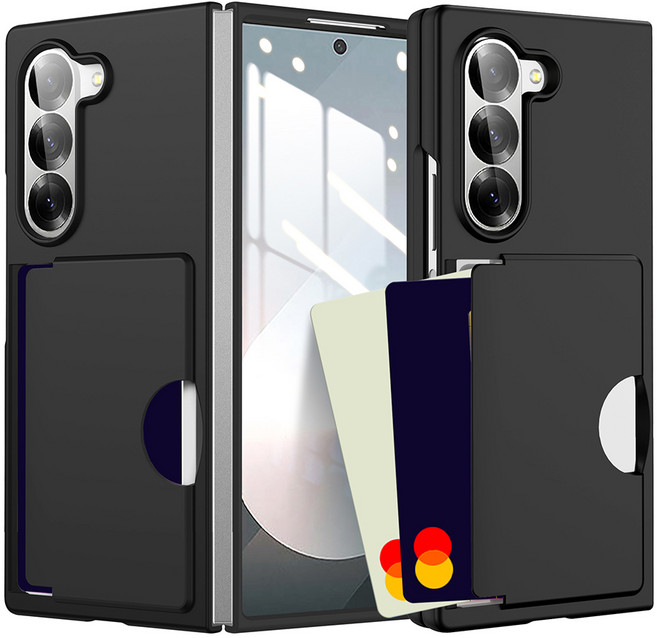 더조은셀러 파드슬림 사이드 카드수납 하드 케이스