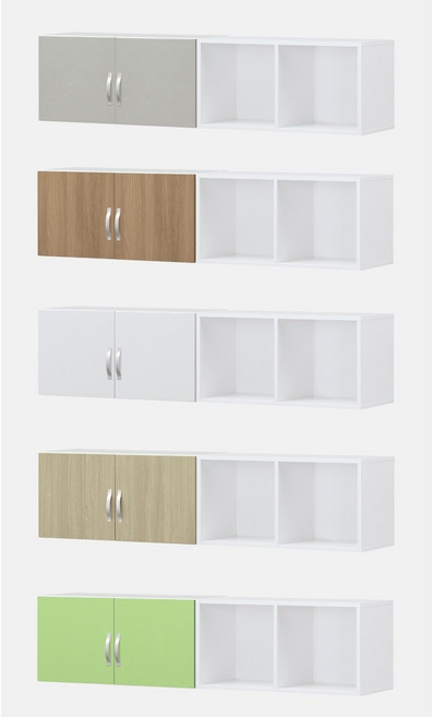 [DH] DF 서가형 상부장/ DF-11100-02/ 돌출손잡이/ 주문제작/ 캐비닛/ 국산/ 오픈장/ 올문장/ 반문장/ 유리장/ 옷장/ 서류정리/ 비품정리, 올문장, 아카시아