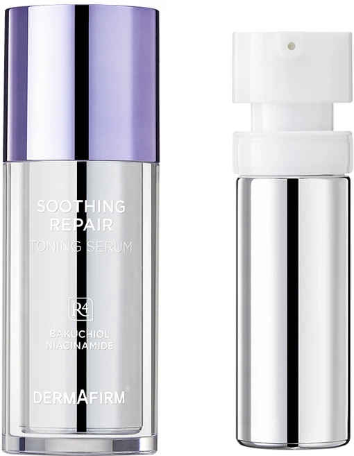 더마펌 수딩 리페어 토닝 세럼 R4 본품 + 리필, 1개, 30ml - 쿠팡