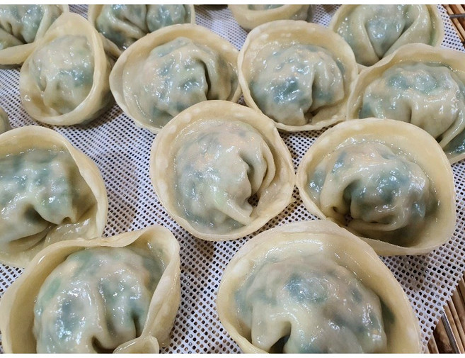 [오똑팜] 수제 김치만두, 부추고기손만두30개, 1개