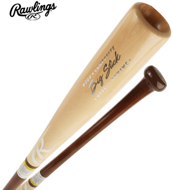 롤링스 빅스틱 우드 콤포짓 배트 BHW5WC BR 야구배트 압축배트