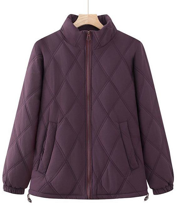 셀럽당엄마 겨울옷 패딩 점퍼 중장년 보온 얇은 솜저고리