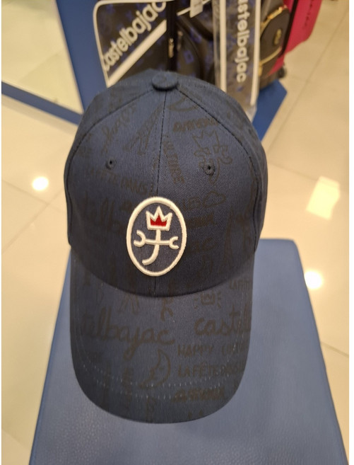 까스텔바작 레터링 프린트 로고 캡 모자 BGCWGC202NY, 네이비, 1개