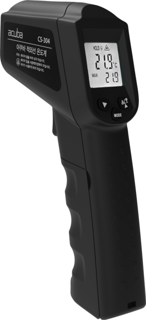 아쿠바 비접촉 적외선 온도계 CS-304, 혼합색상, 1개