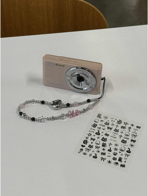 포토토카메라 빈티지 디카 디지털 카메라 레트로 Y2K POTOTO-01, 핑크