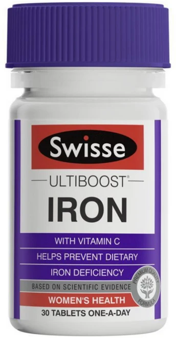 SWISSE 스위스 철분 ULTIBOOST IRON 30정, 1개 - 쿠팡