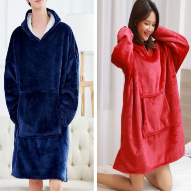 후드담요 입는담요 집순이 날다람쥐 전신 망토 담요