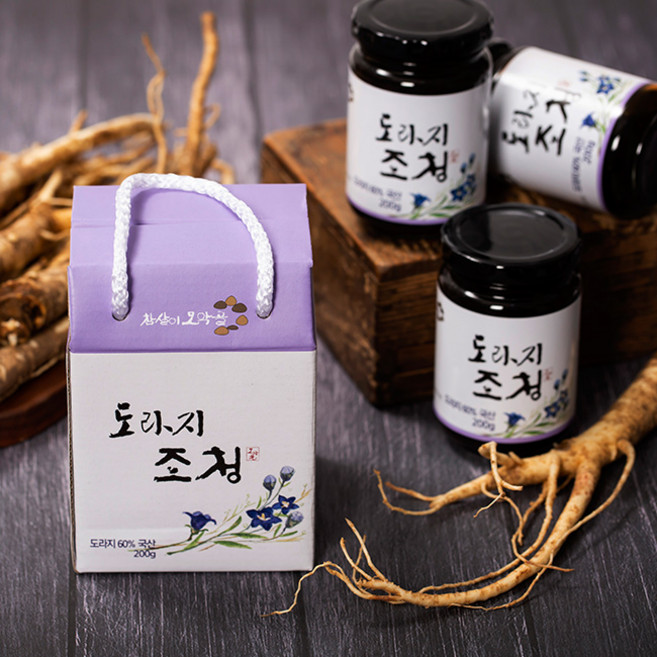 3년근 도라지조청 참살이모악골, 1개