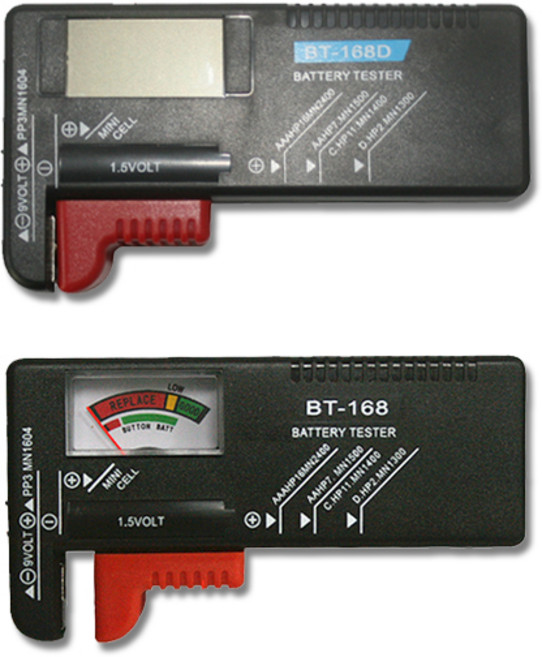 테스터기 배터리 테스터 건전지 잔량체크 LED, 1개