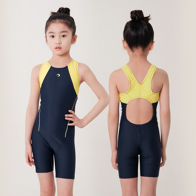 TS스포츠 주니어 여아 반신 실내 수영복 생존수영수영복 TSKG-CP 702