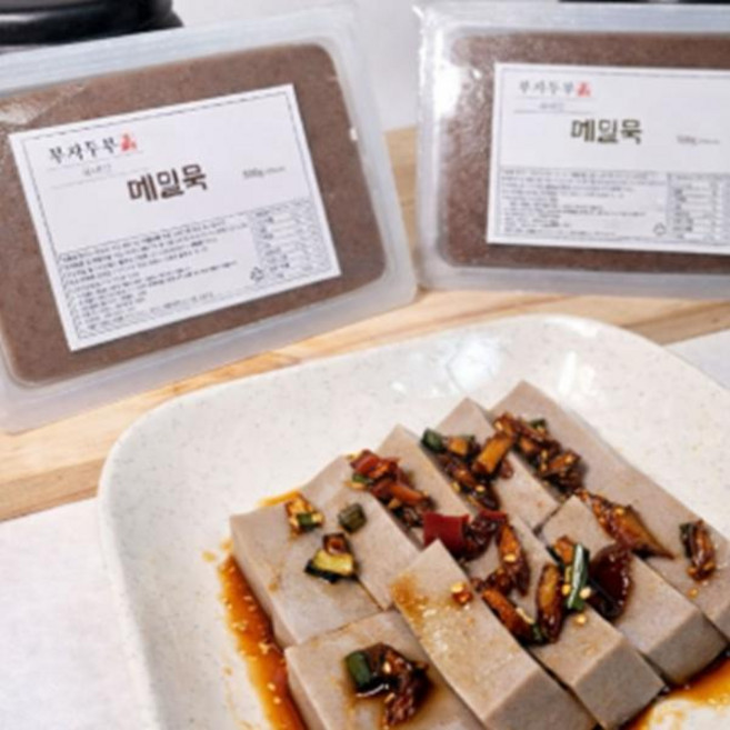 국내산100% 메밀묵 500g, 1개
