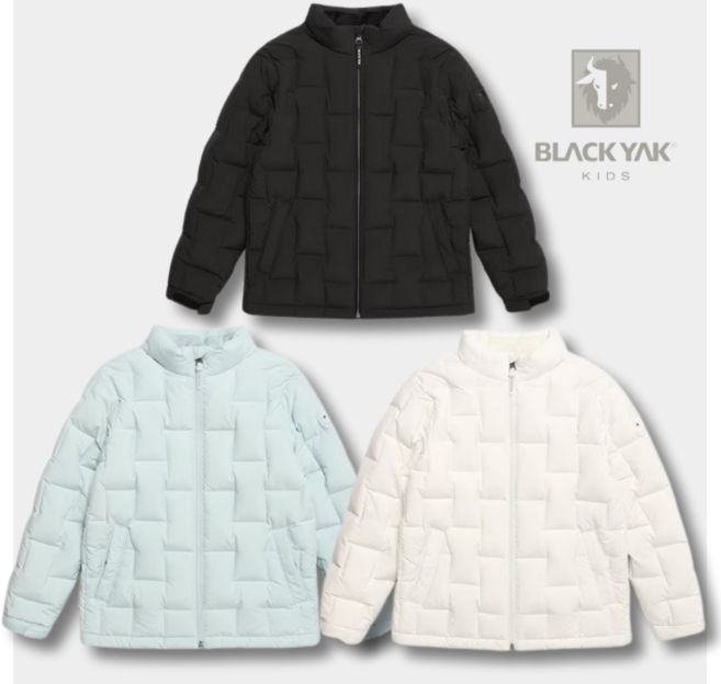 (매장정품) 블랙야크키즈 아동 구스다운 경량 패딩 정상가 174 000원