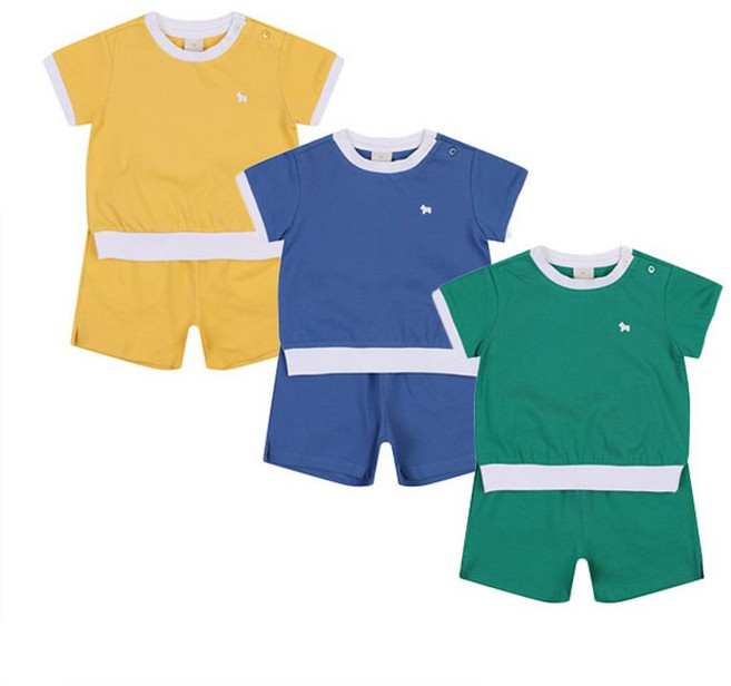 에뜨와 리스PQ상하 BLUE GREEN YELLOW 07S353004