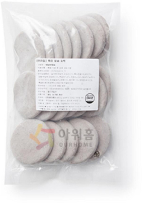 우리밀 흑미 칼슘 호떡 1kg (50gx20개입), 1개