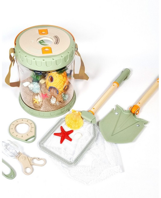 韓國 ARTIBABA 海陸兩用撈魚掏沙尋寶套組 生態觀察, 1個