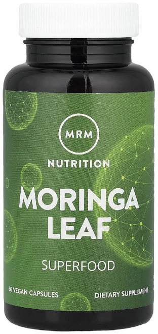MRM Nutrition 모링가 잎 베지 캡슐 60정(캡슐 1정당 600mg) Nutrition (MRM 뉴트리션), MRM NutritiON 온, 모링가 잎, 베지 캡슐 - 쿠팡