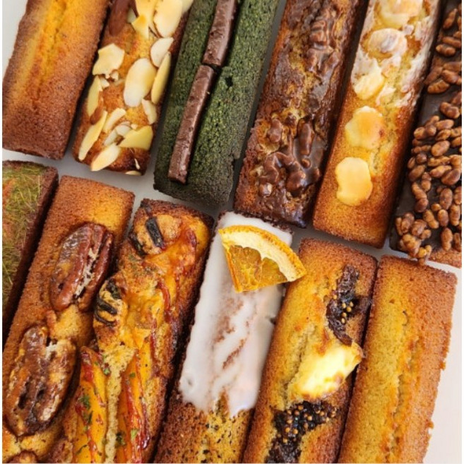 [델봉봉 휘낭시에] 수제 디저트 구움과자 간식 답례품 결혼 선물 [원산지:상세설명에 표시], 무화과크림치즈(+700원), 1개, 35g