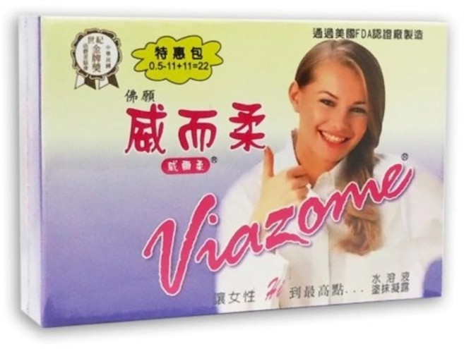 佛願 威而柔 加強型0.7mlx22片 水溶性 女用私密凝露 提升敏感 增添快感, 1個